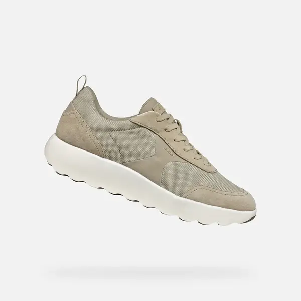 Beige men's sneakers Geox Xtors - Men's