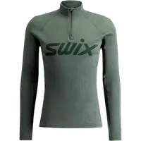 Swix RACEX MERINO Pánské merino triko, zelená, velikost