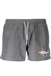 KARL LAGERFELD BEACHWEAR SWIMSUIT BOTTOM MEN GREY