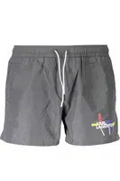 KARL LAGERFELD BEACHWEAR SWIMSUIT BOTTOM MEN GREY