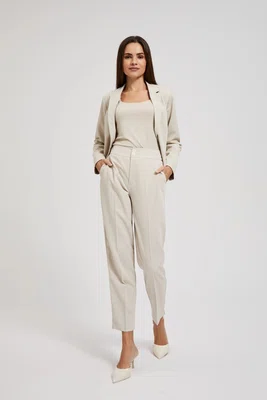 Marisse Women's Trousers L-Sp-4315 L.Beige