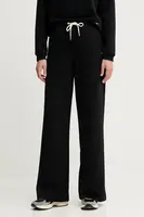 Tepláky Guess PEONY dámské, černá barva, V5YB19 KBSL2