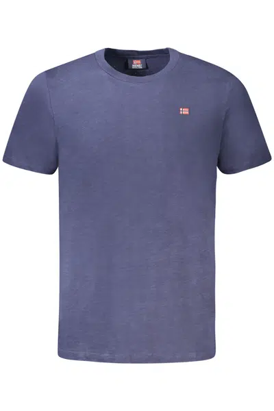 NORWAY 1963 MEN'S SHORT SLEEVE T-SHIRT BLUE