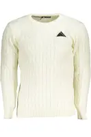 Pánský bílý svetr US Grand Polo