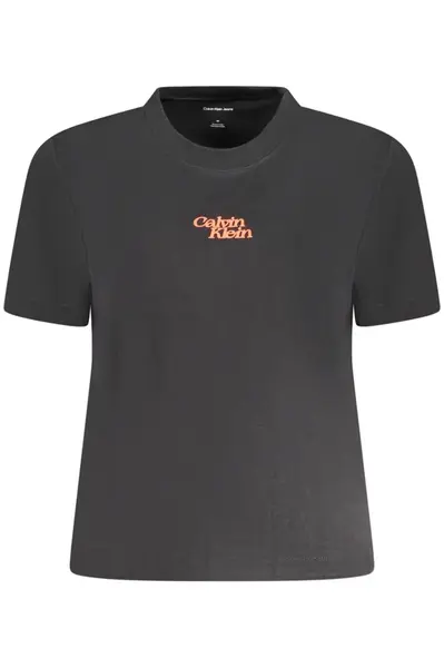 Calvin Klein černé tričko s krátkým rukávem