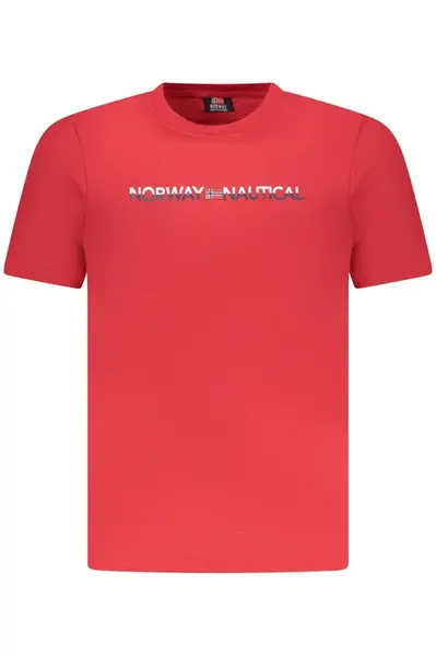 Pánské tričko NORWAY 1963 červené