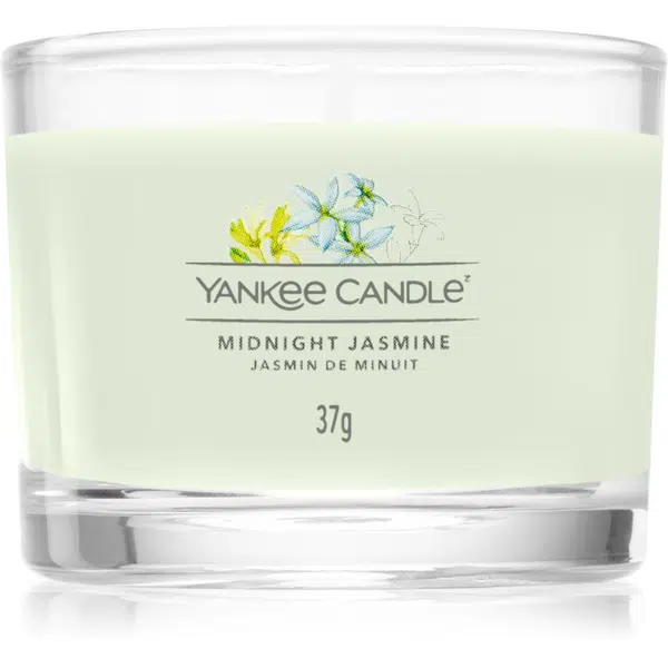 Yankee Candle Midnight Jasmine votivní svíčka Signature 37 g