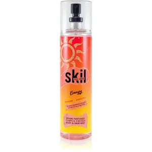 Skil Feel Good Energy parfémovaná mlha na tělo a vlasy pro ženy 250 ml
