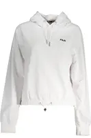 Bílá mikina FILA s kapucí