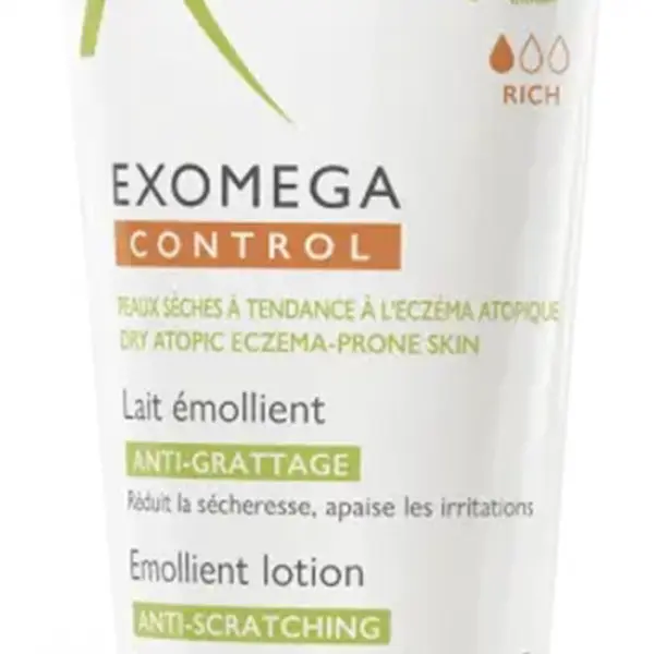 A-DERMA Emolienční mléko pro suchou pokožku se sklonem k atopickému ekzému Exomega Control (Emollient Lotion) 400 ml