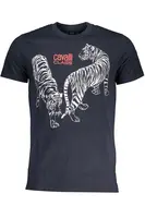 Pánské triko Cavalli Class modré