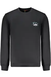 Černá pánská mikina Lee