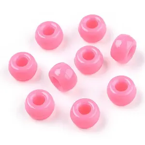 Opaque Plastic Beads
