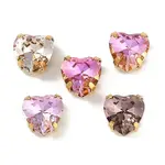 Brass Glass Rhinestone Sew on Rhinestones