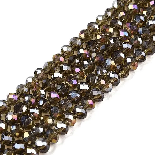 Electroplate Glass Beads Strands