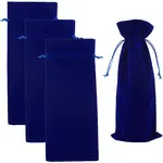 4Pcs Velvet Wine Bottle Packing Pouches