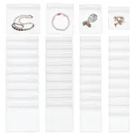 40Pcs 4 Styles Plastic Self-Adhesive Packing Bags