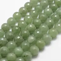 Natural Green Aventurine Beads Strands
