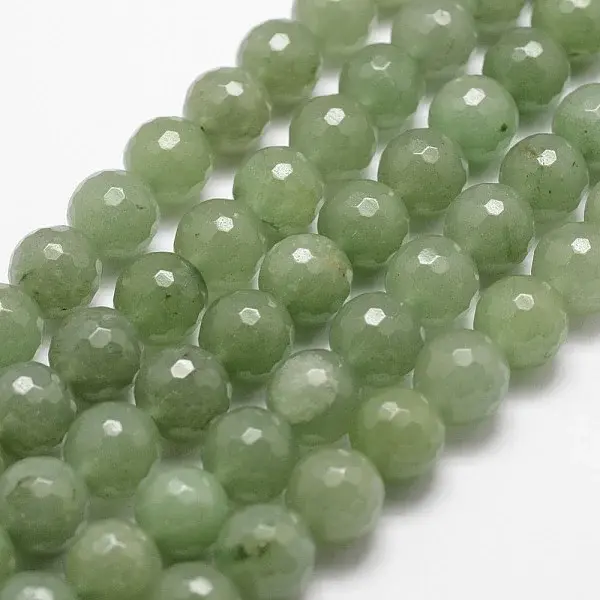 Natural Green Aventurine Beads Strands