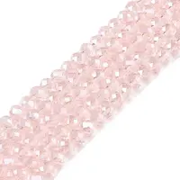 Electroplate Glass Beads Strands