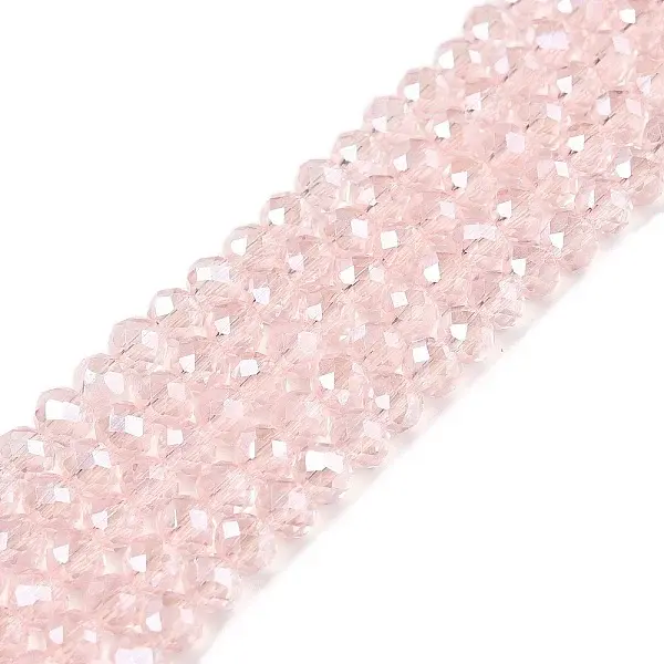 Electroplate Glass Beads Strands