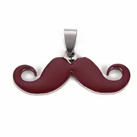 201 Stainless Steel Enamel Pendants