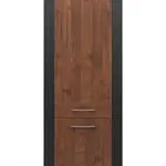 Policová skriňa naomi 5 l/p - orech/wenge