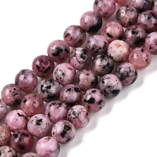 Dyed Natural White Jade Beads Strands