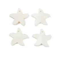 Natural Freshwater Shell Starfish Charms