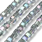 Electroplate Glass Beads Strands