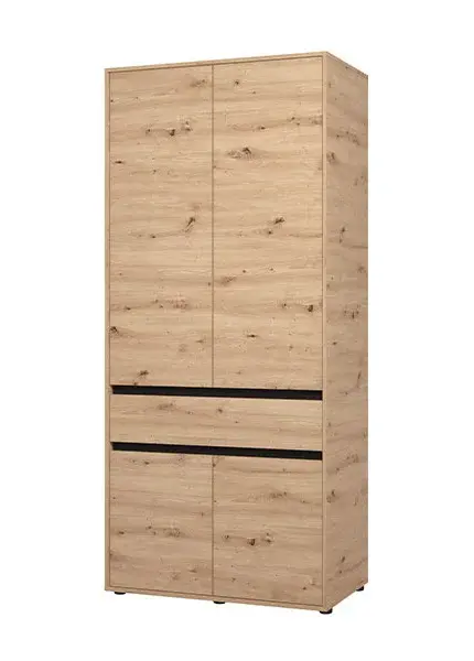 Šatní skříň 90 elmer - dub