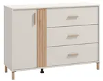 Kombinovaná komoda katharos - béžová/dub artisan