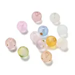 Frosted Transparent Acrylic Beads