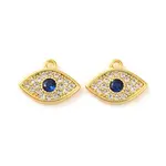 Brass Micro Pave Cubic Zirconia Pendants