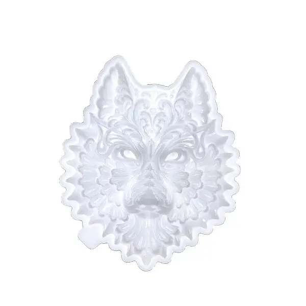 Wolf Head Display Decoration DIY Silicone Molds