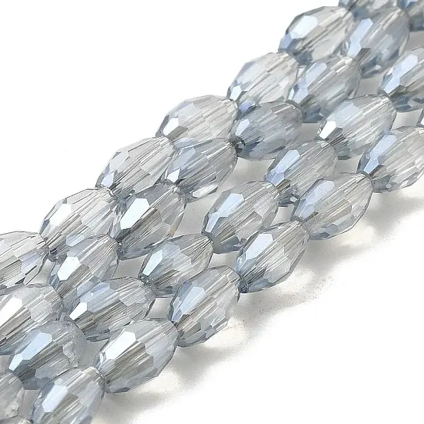 Electroplate Glass Beads Strands