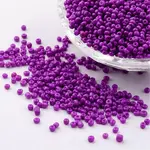 12/0 1.5-2mm Baking Paint Glass Seed Beads Loose Spacer Beads