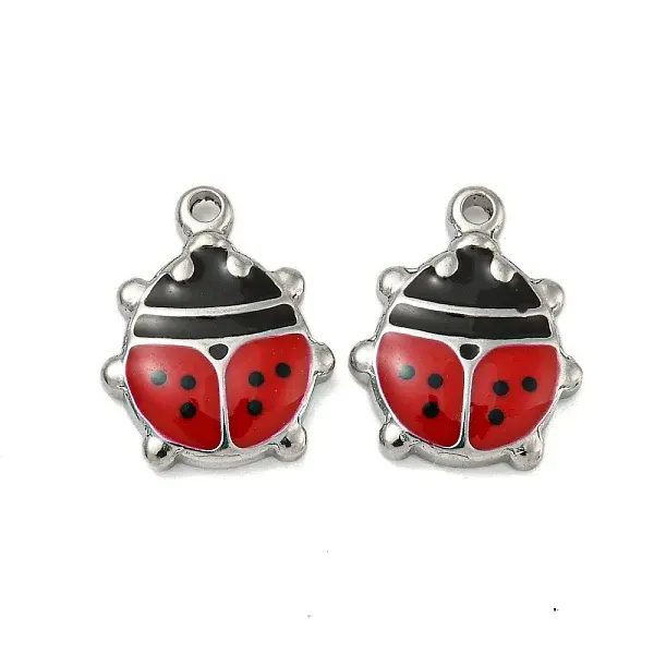 304 Stainless Steel Enamel Pendants