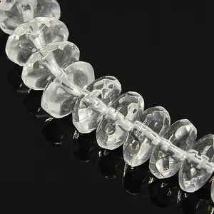 Synthetic Quartz Crystal Beads Strands