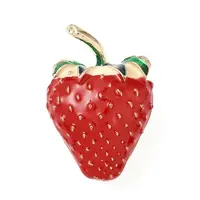 Strawberry Enamel Pins
