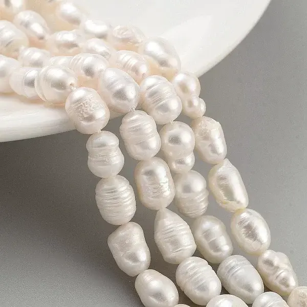 Natural Cultured Freshwater Pearl Beads Strands