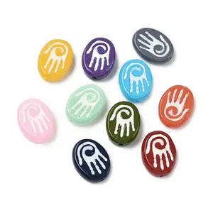 Baking Painted Glass Beads