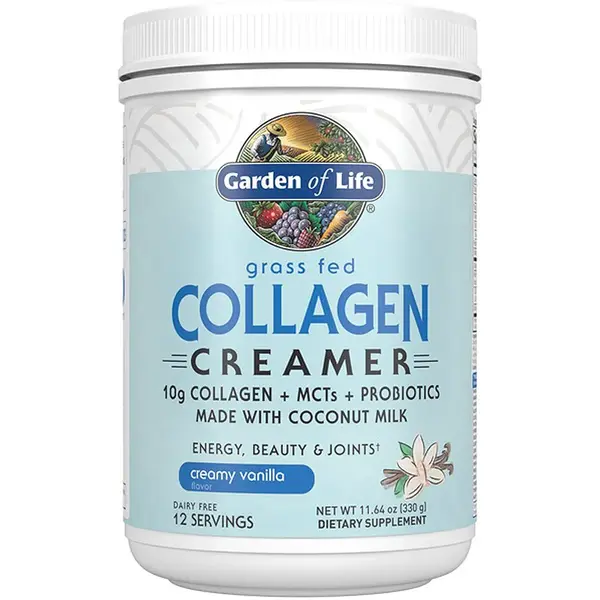 Garden of Life Collagen Creamer kolagén s probiotikami príchuť Vanilla 330 g