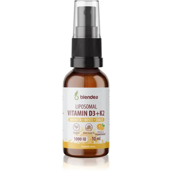 Blendea Liposomal Vitamin D3 + K2 podpora imunity 10 ml