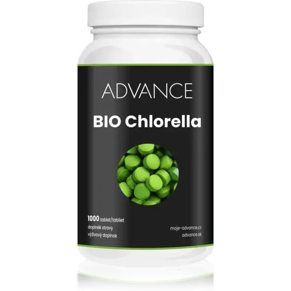 Advance Chlorella tablety na detoxikáciu organizmu a podporu imunity 1000 tbl