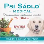 Dr.Weiss Psia sadlo Medical bylinná masť pri chrípke a prechladnutí 75 ml