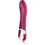 Satisfyer BIG HEAT Warming G-Spot vibrátor 22,4 cm