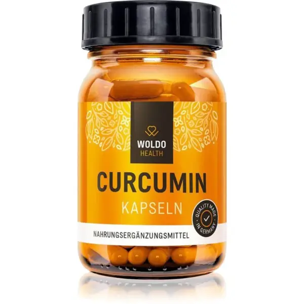 WoldoHealth® Curcumin kapsle pro udržení vitality 120 cps
