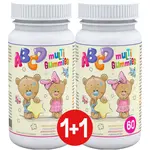 Clinical ABCD Multi Gummies pektinové bonbóny s multivitamínovým komplexem pro děti 2x60 cps