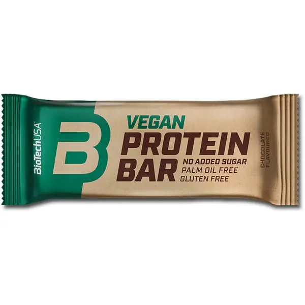 BioTechUSA Vegan Protein Bar proteinová tyčinka vegan příchuť Chocolate 50 g